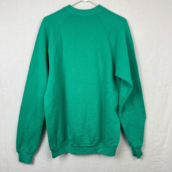 Vintage Porky Loop Stitch Patch Crewneck Sweatshirt Women XL US Made Looney Tune - Picture 4 of 8